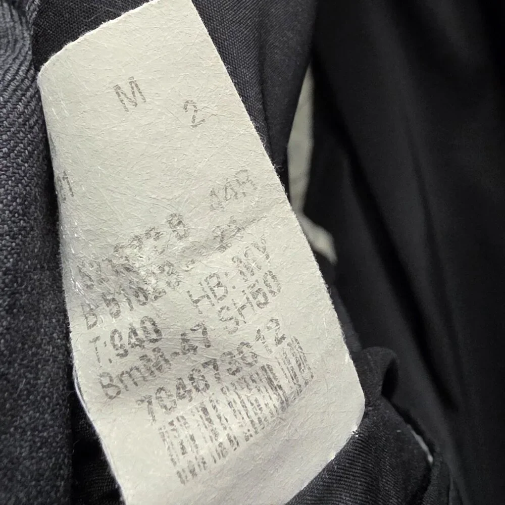 Ralph Lauren 44R Gray Blazer Sport Coat Jacket 2-Button Solid T428
